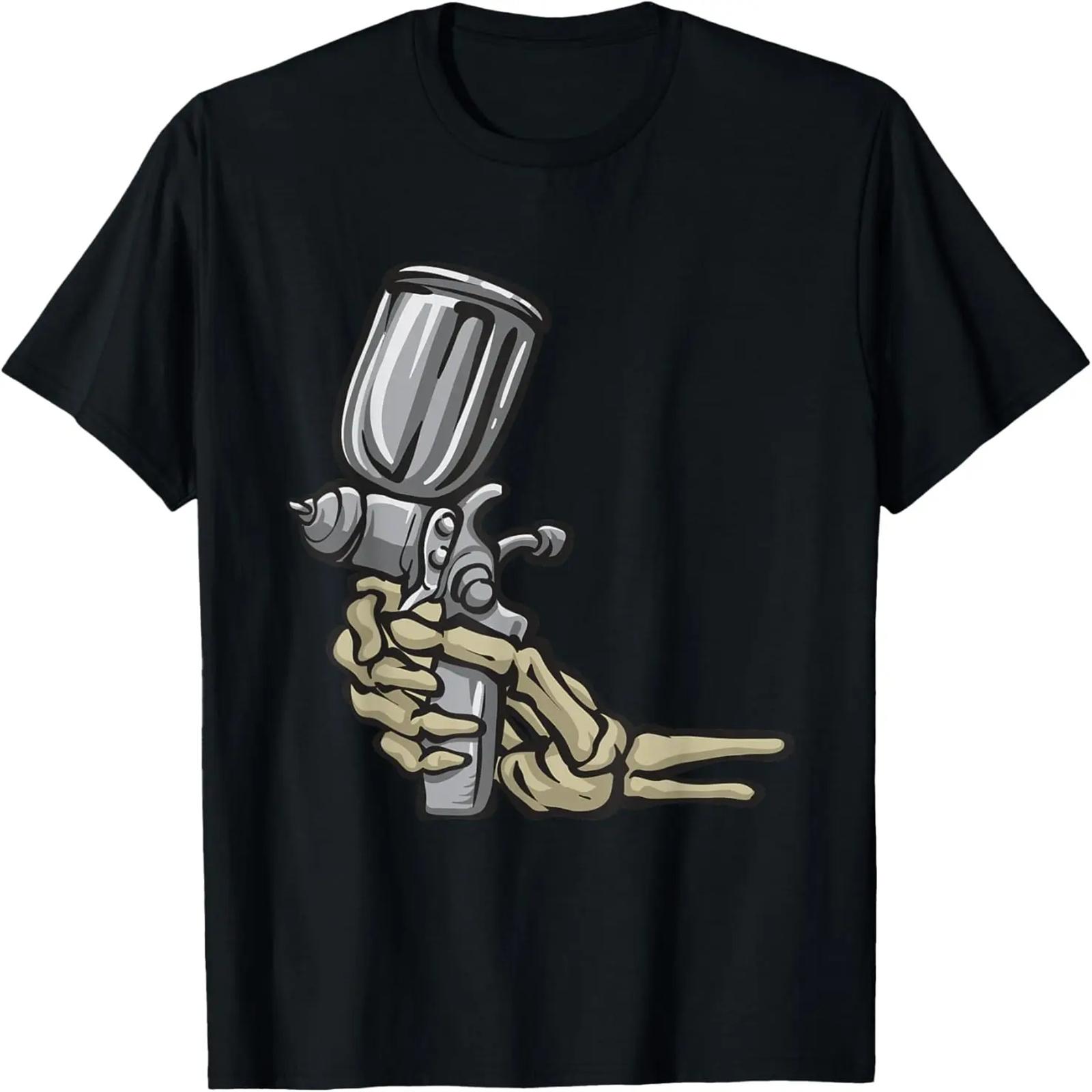 Auto Body Painter Spray Gun Automotive Car Painter T-Shirt XXXXXL разноцветный
