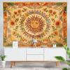 Sun and Moon Sun Tapestry Psychedelic Wall Rug Mysterious Wall Hanging Blanket  Home Decor