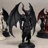 3D Printed Black Demon Statue Halloween Desktop Ornament Demon Knight Figurine  Collectible Display