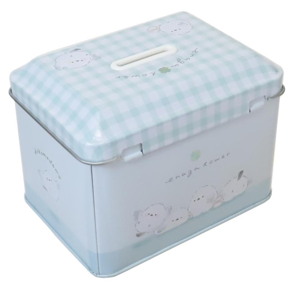 Lockable Tin Tower Coolia Gift Cute Goods Mail Order [Piggy Bank] Bank/Enaga
