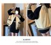 Women's Retro Baseball Jacket, Korean Style, Loose Fit, Long Sleeve, Autumn/Winter 2025.
