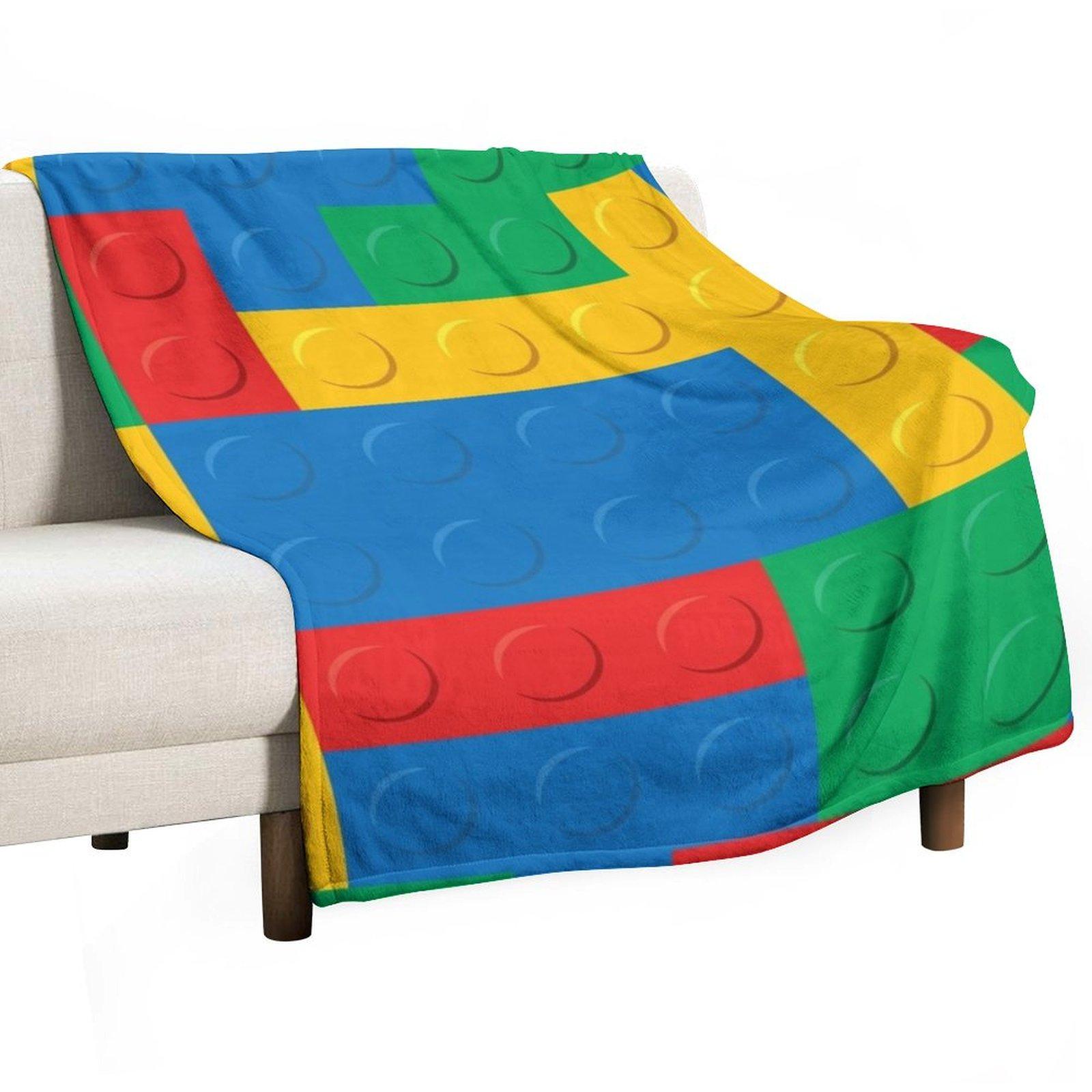 Building Blocks Throw Blanket Beautifuls Heavy decorative Comforter Blankets 30x40in
