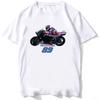 Jorge Martinator 89 GP Race Ride Fans T-Shirt New Summer Men Short Sleeve Sport Boy Casual Tees Motorcycle Riding  White Tops