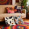 Spooky Halloween Pillow Case Cushion Cover Polyester Pillowcase Decorative Sofa Cushion Pillowcase Home Decor