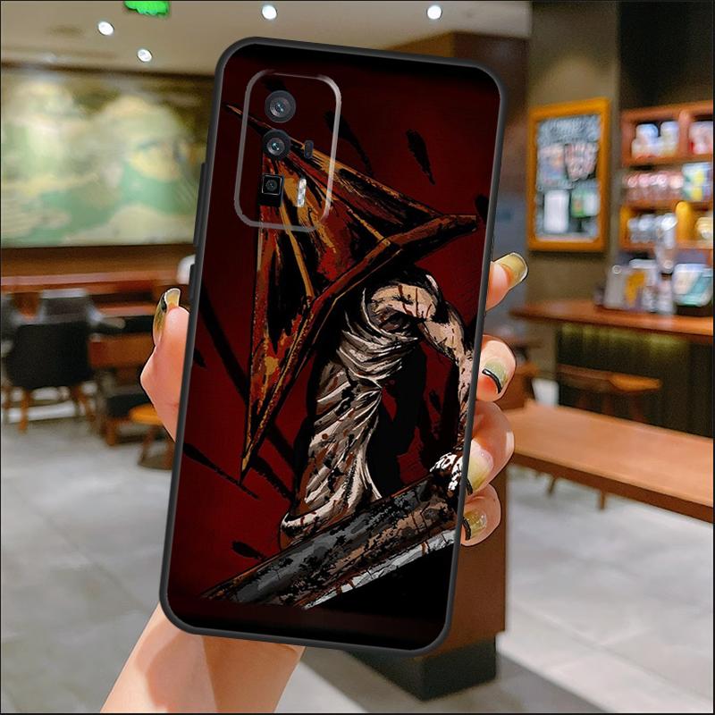 Horror Game Silent Hill Case For Xiaomi 14T Pro 13T 11T 12T 13 14 15 Ultra POCO X7 Pro X3 X5 X6 M6 F5 F6 Pro Cover