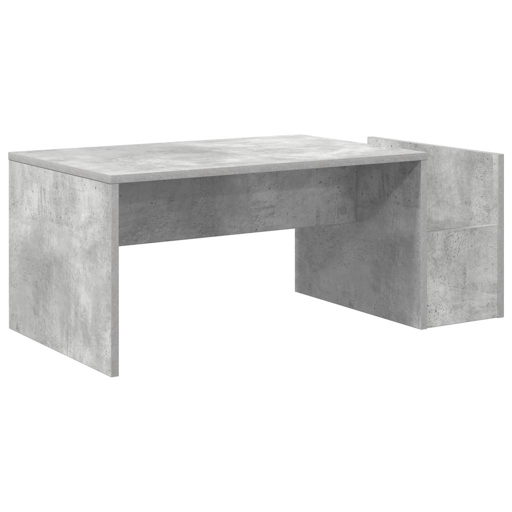 Coffee Table Concrete Grey 90 X 45 X 35 Cm Engineered Wood