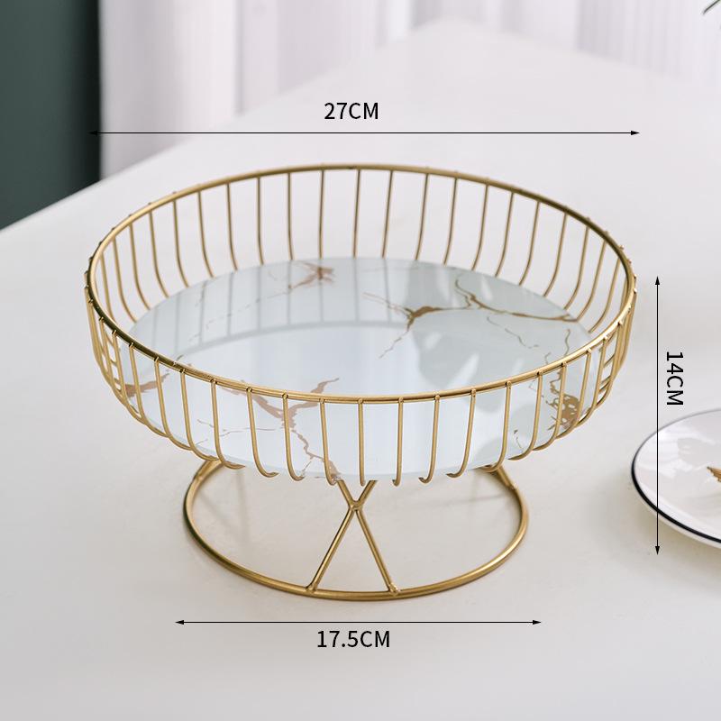 High-Value Celebrity Fruit and Snack Plate for Living Room