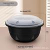 High-Quality Buckle Meal Box for Mala Tang, Hot Pot, and Pickled Fish - Thickened Round Anti-Theft Takeaway Soup Bowl