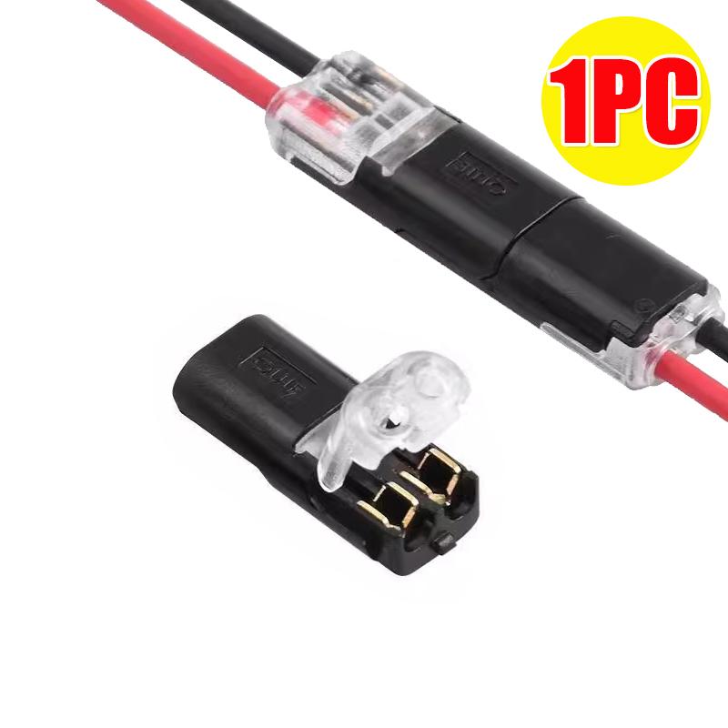 3-Pin Wire Connectors Terminals Universal Quick-Connect Plug-In Crimp Wire Cable Mini Electrical Inter-plug Type Connector Tools