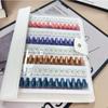 48/96/144/192 Colors Magnetic Tips Nail Art Swatch Book Manicure Color Test Storage Book Large Acrylic Works Display Color Card