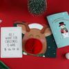 Christmas 3D Pop Up Thank You Cards Blessing Cards Christmas Postcard Greeting Cards With Envelope
