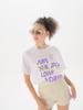 JUNEJUNE SPACE Lover Boxy T-Shirts_White