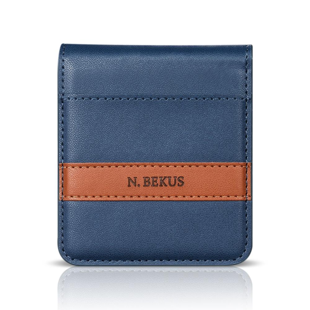 Skórzane Etui Na Samsung Galaxy Z Flip 8 7 Fe 6 5 4 3 Flip8 Flip7 Flip 7Fe Flip6 Flip5 Portfel Slot Na Karty Blokowanie RFID Etui Na Telefon