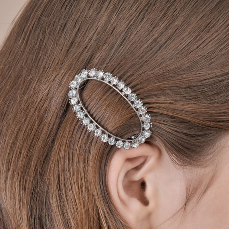 ELLEHAIR Oval Line Q Hairpin ELHP039