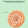 Floor Strainers Straining Cover Plug Bathroom Shower Anti-odor ABS Drain Core Anti-corrosion Water Filter with U-shaped Seal