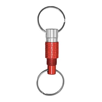 Detachable Keychain, Metal Keychain for Car Key - One Touch