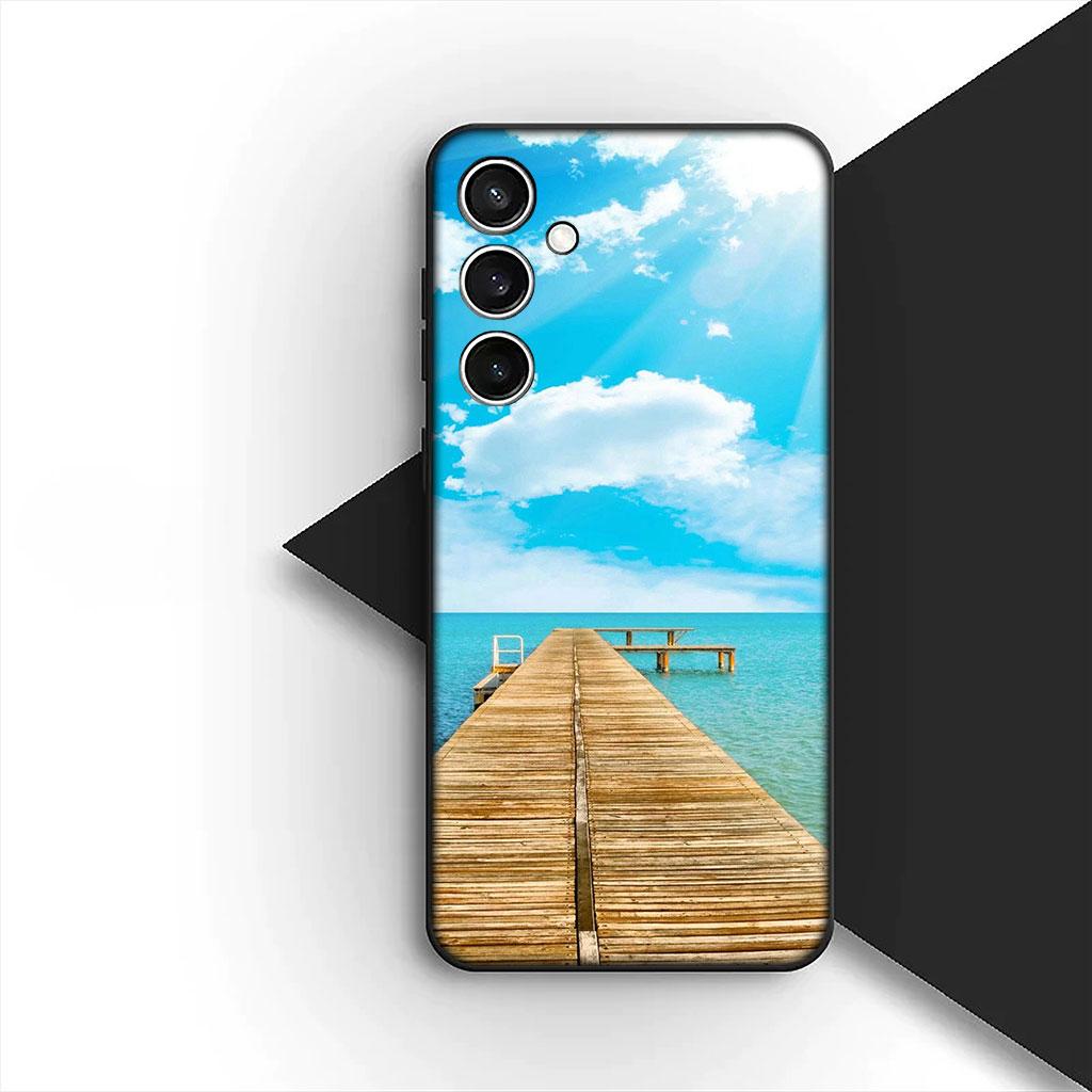 Phone Cover for Xiaomi Poco C75 C65 C71 C85 X7 X6 X5 M7 F7 F8 Ultra F6 Pro 5G Case Mountain Universe Galaxy Sea Beach Travel