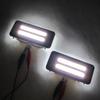 For BMW X5 E70 X3 F25 E90 E91 E92 E60 E61 X6 E71 Energy Saving Car LED Interior Sun Visor Vanity Mirror Lamps Reading Lights