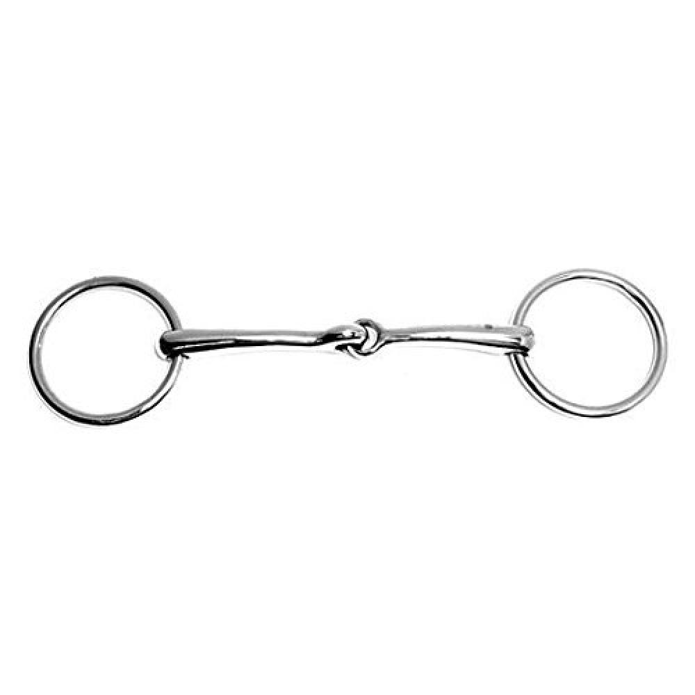Lorina Single Jointed Loose Ring Bradoon