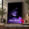 Personalized Hinata Hyuga Diamond Art Custom Name 5D Diamond Painting Full Drill DIY Craft