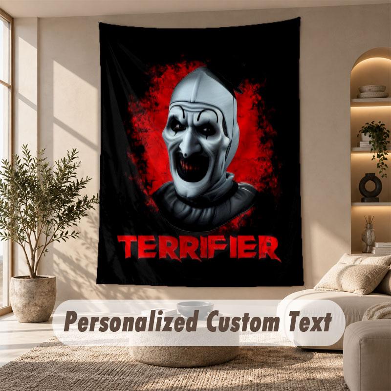 Wall Hanging Tapestry Art Cloth Bedroom Room Background DecorTerrifier Art the Clown