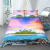 Beautiful Scenic Duvet Cover Set 3D Print Landscape Bedding Set Polyester Comforter Cover With Pillowcases For Kids Men Women