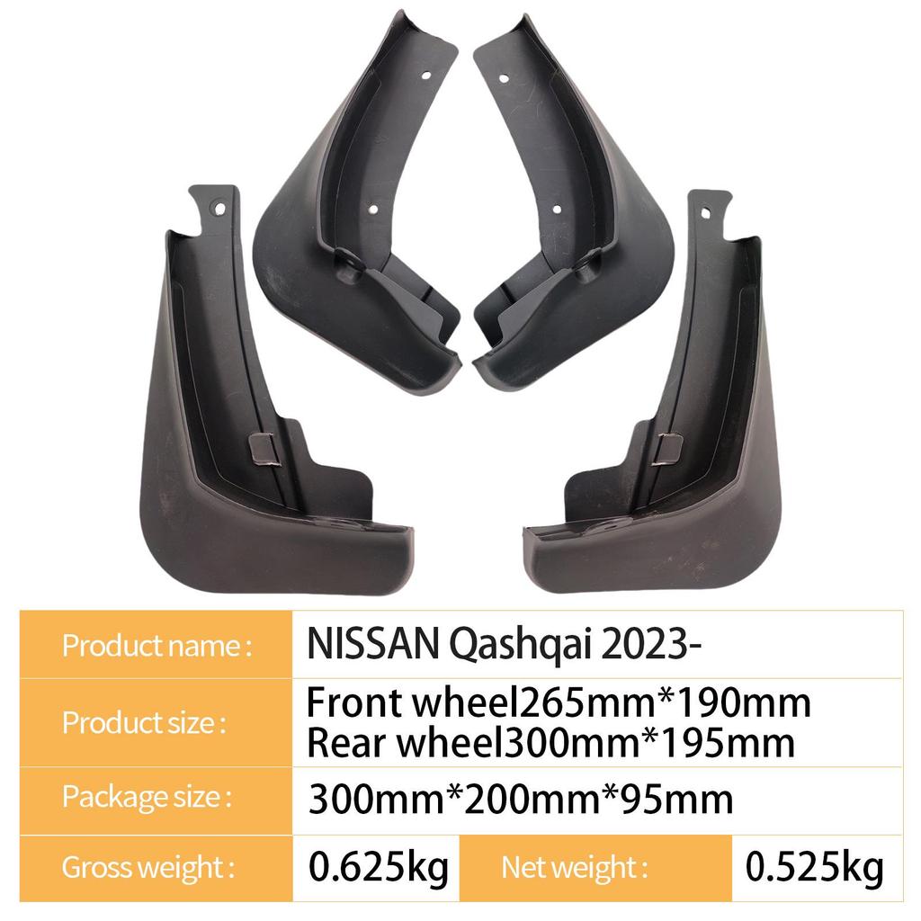 Nissan QASHQAI 2023 Tire Mudguard for Dropshipping