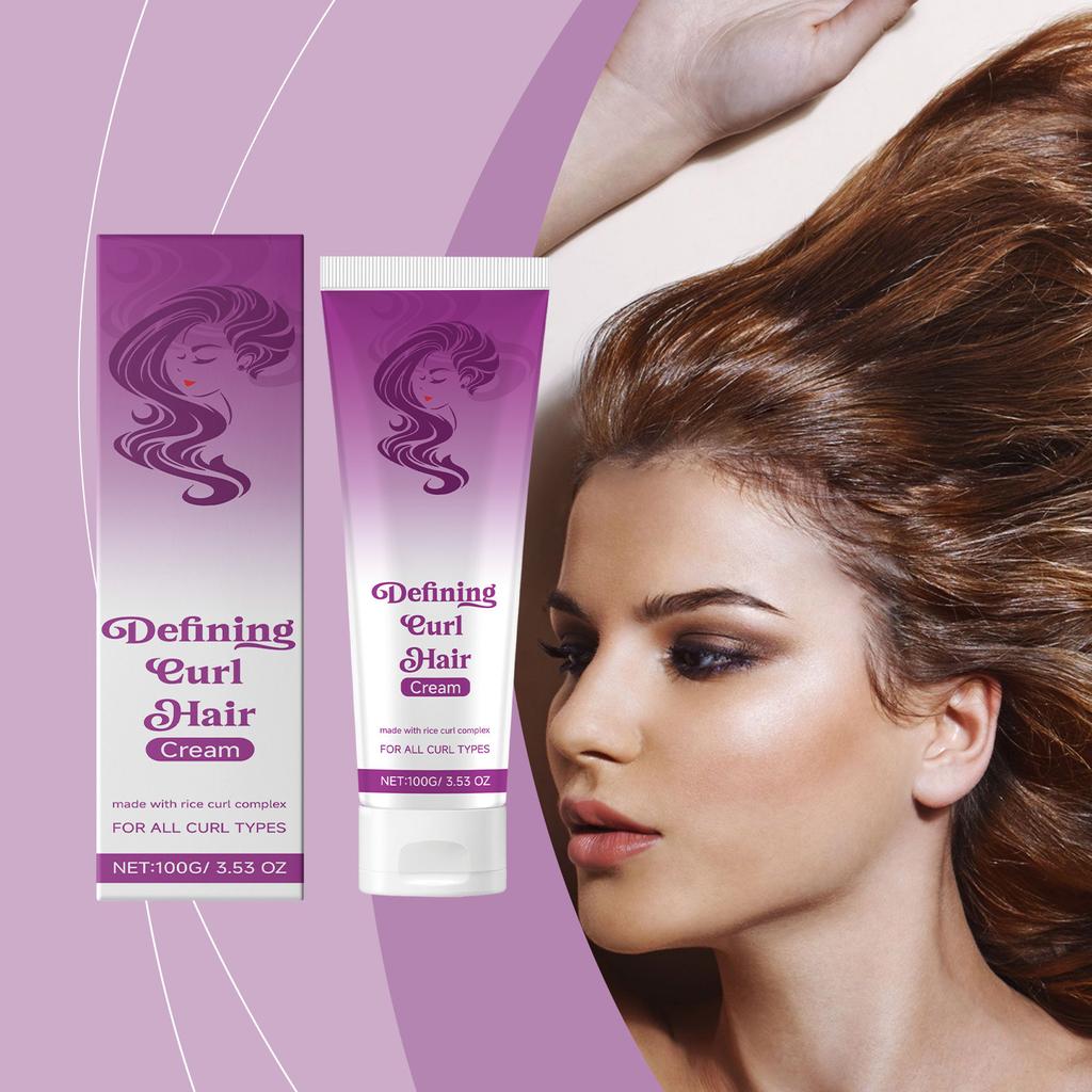 Curly Hair Elastic Nourishes Hair, Smoothes Frizz, Reduces Hair Breakage, And Makes Hair Shiny