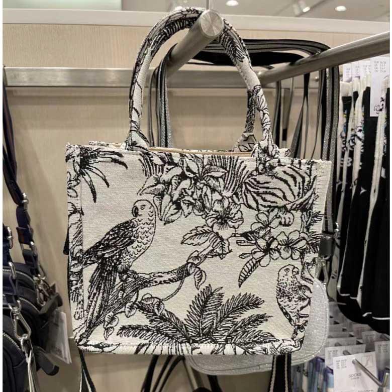 

Женская холщовая сумка-тоут большой вместимости с вышивкой 2021