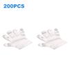 3000-100 Stück Einweg-Handschuhe Plastikhandschuhe Transparent Küchen-Badezimmer-Reinigungshandschuhe Für DIY Kochen Küchenzubehör