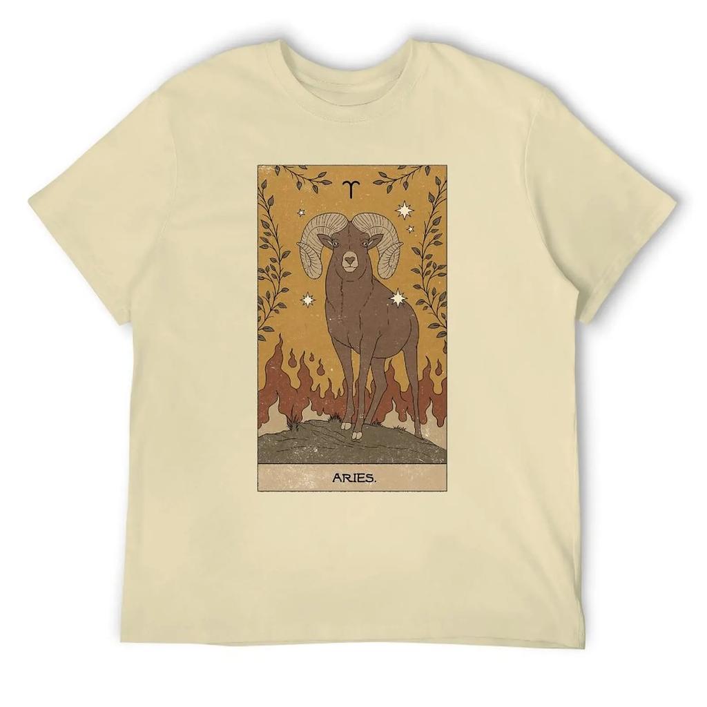 Rundhals Widder Zwölf Sternbild (16) T-Shirt Move Tees Hipster Neuheit Zuhause US-Größe