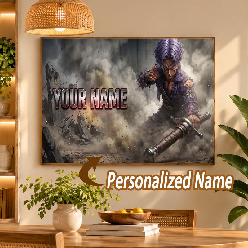 Trunks Custom Name Diamond Painting Personalized 5D Full Drill DIY Diamond Art Home Decor