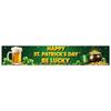 Vertical Decorative Banner Irish Banner Decorative Celebration Background Happy Celebration St Patrick's Backdrop for Event