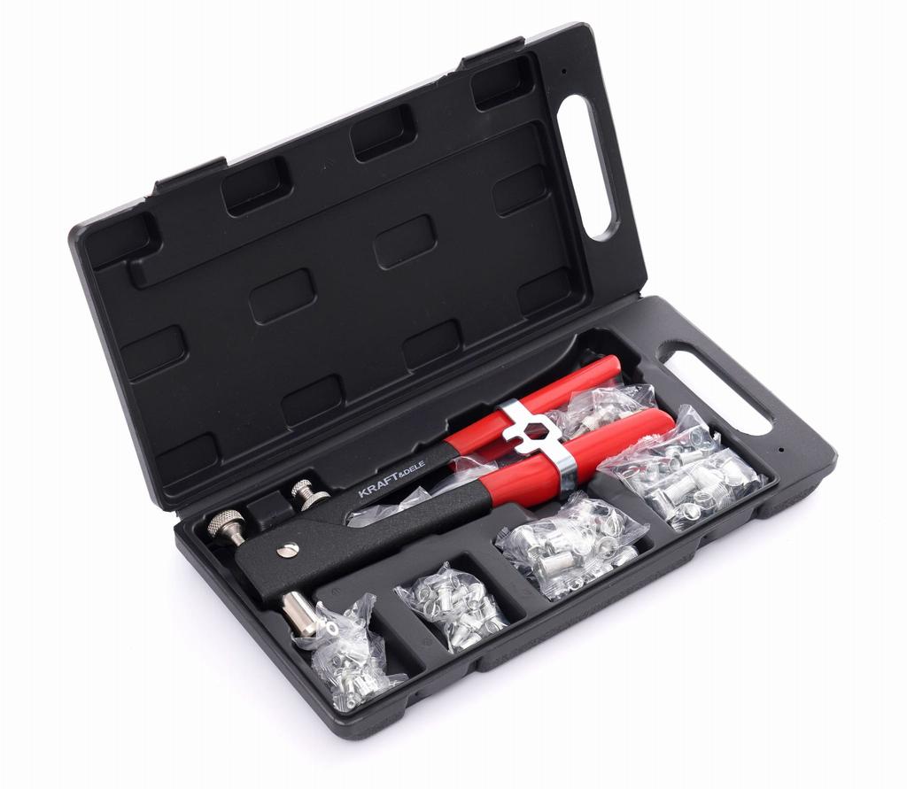 Hand Riveter for Rivet Nuts, 106 Pcs. KD10555