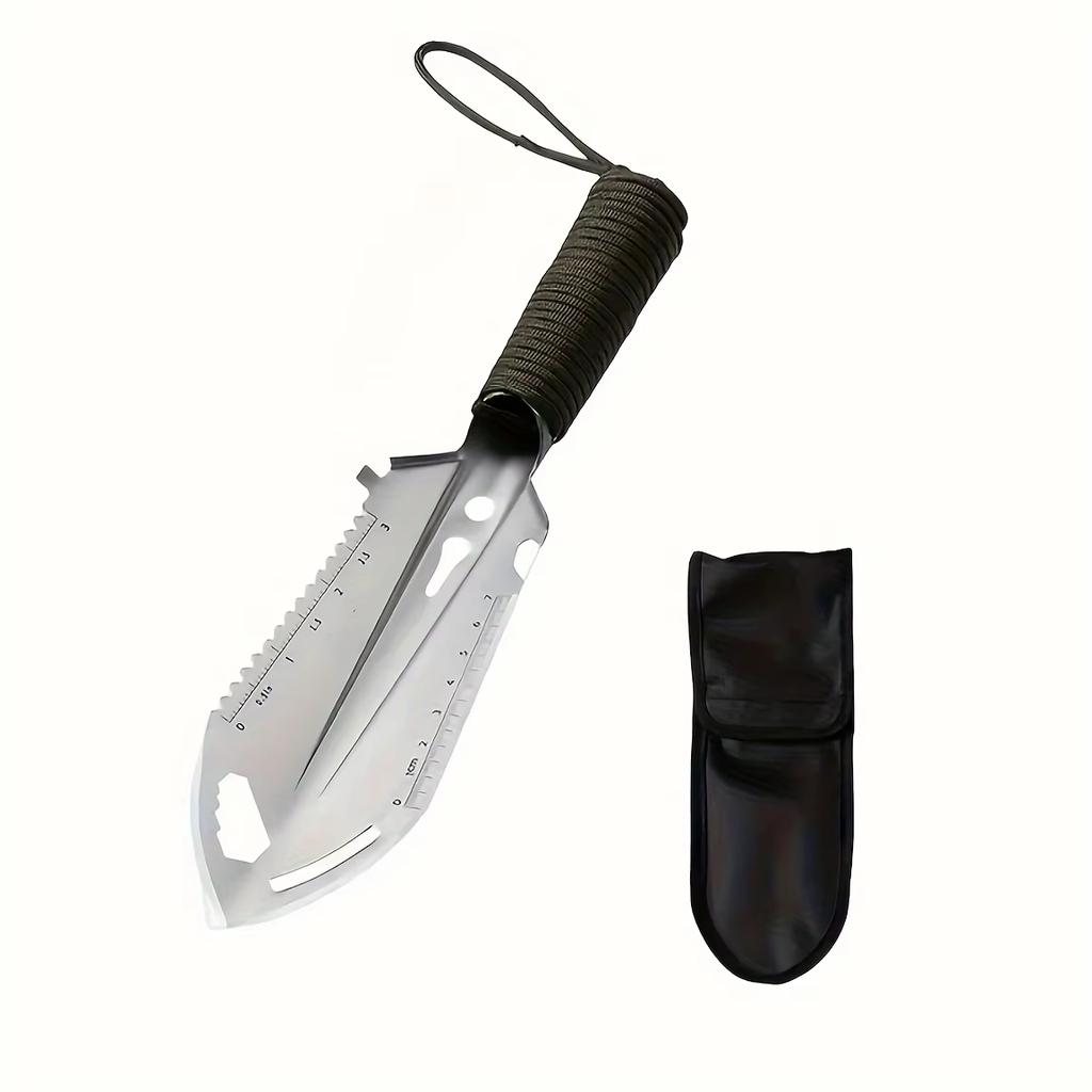 Mini Stainless Steel Trouser-multifunctional Garden Shovel with Ergonomic Handle-portable, Very Suitable for Outdoor Camping