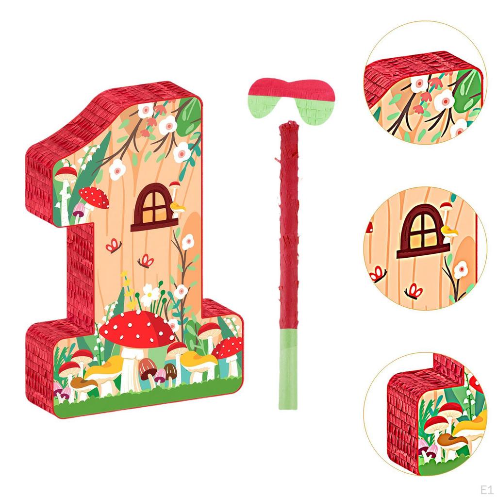 Decoration Holder Creative Pattern with Pole, Eye Party Favor for Girls Festive Kids Celebration