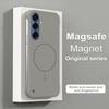 Rahmenlose Magnetische Handyhülle Für Samsung Galaxy S26 S25 Edge S24 FE S23 S22 Plus Note 20 Ultra Für Magsafe Harte PC-Rückseite
