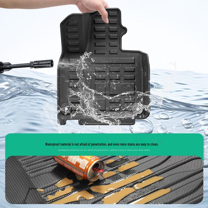 Eco-Friendly TPE Floor Mats for 2023 Jishi 01, Six/Seven-Seater - Complete Set for Trunk and Interior.