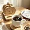 Heat Insulation Heat Resistant Coasters Wood Material Cup Mats Table Protection Mats  Home Decor