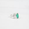 Chrome Diopside Gemstone 925 Sterling Silver Jewelry Ring For Bridesmaid Gift CZR-3-7