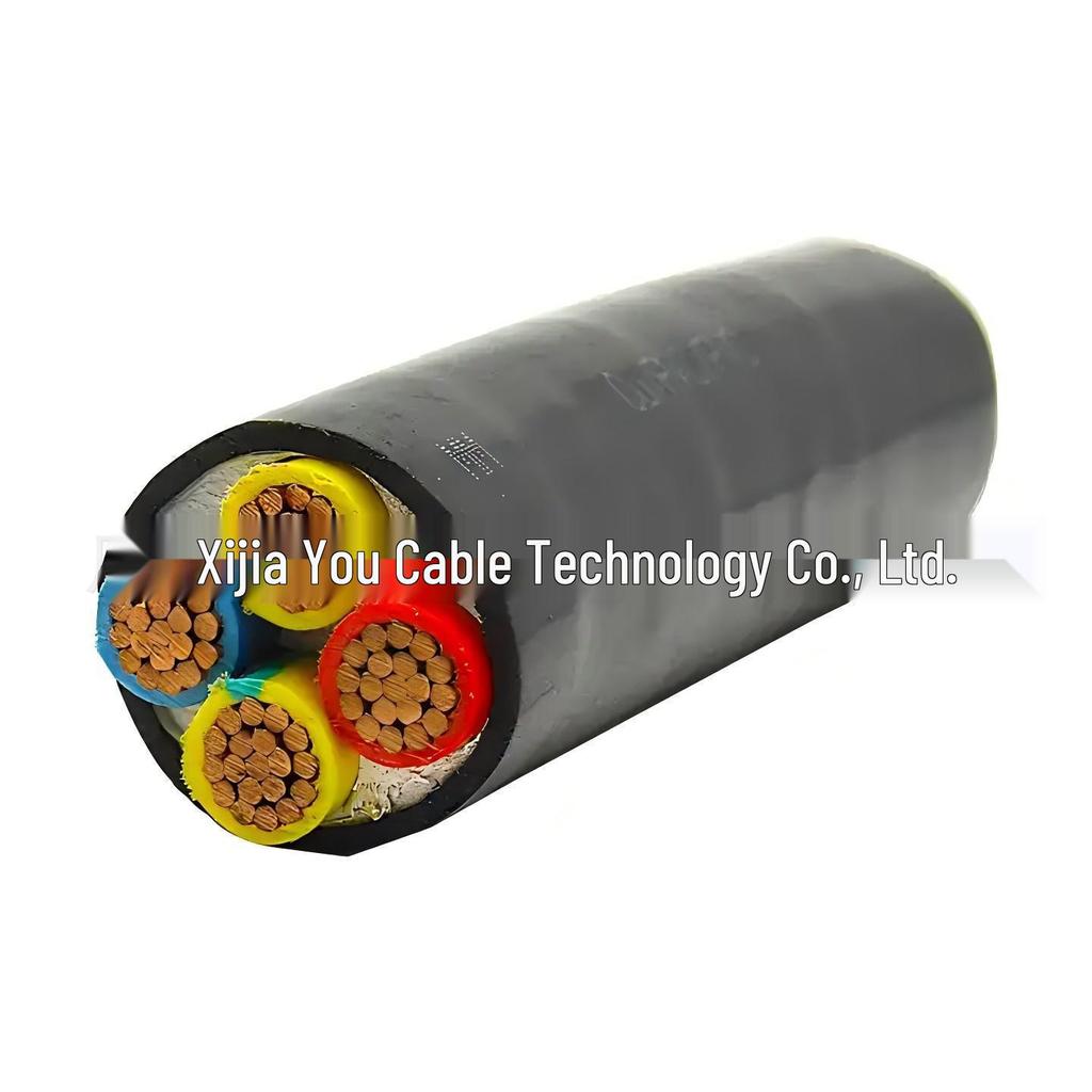 Jiayou 0.6/1KV Oxygen-Free Pure Copper 3-Core VV VVR Power Cable with PVC Sheath & Insulation