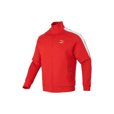 Puma Cny Drachenjahr Serie Color Block Logo Bestickte Sport Lauf Fitness Trainingsjacke Unisex Jacke 625831-11