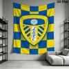Leeds United Wall Tapestry Aesthetic Wall Hanging Printed Fabric Blanket Decorative Tapestries for Bedroom Living Room Home Decor