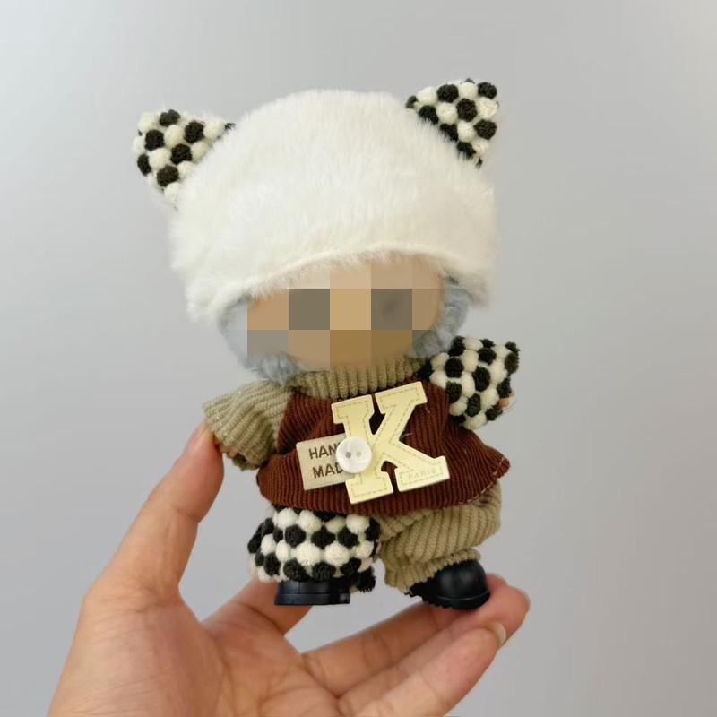 Labubu Pendant: Baby Clothes Blind Box - 17cm Macaron Vinyl.