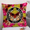 Fashion HHysteric MMini Cushion Cover Natural Linen Organic Fabric DoubleSided Printing Sofa Home Decor Gift Pillow Case