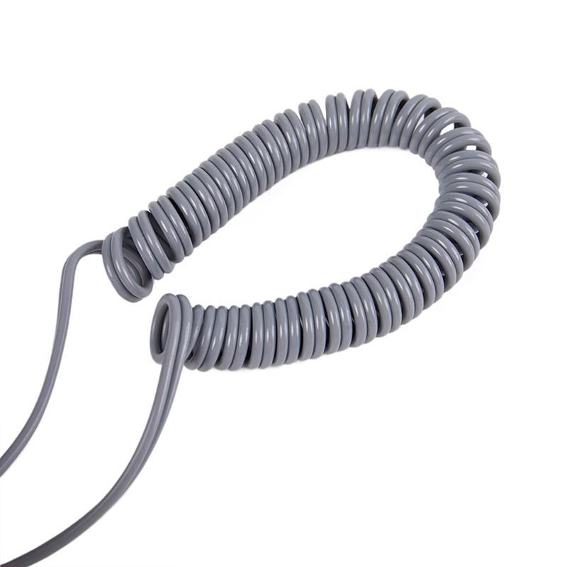 Silné příslušenství ke stroji Násadec vrtačky nehtů Kabel Napájecí kabel Pro elektrickou vrtačku na manikúru Šedé lano s rukojetí