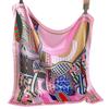 New 70cm Small Square Scarf Colorful Printed Scarf Hijab Female Headband Kerchief Luxury Neck Tie Shawl Wrap