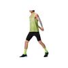 SAUCONY Serie Speed Running Girocollo Moda Comodo Canottiera Sportiva Senza Maniche Top Unisex Geometrico-Giallo Verde SA2250TK63T-PR229