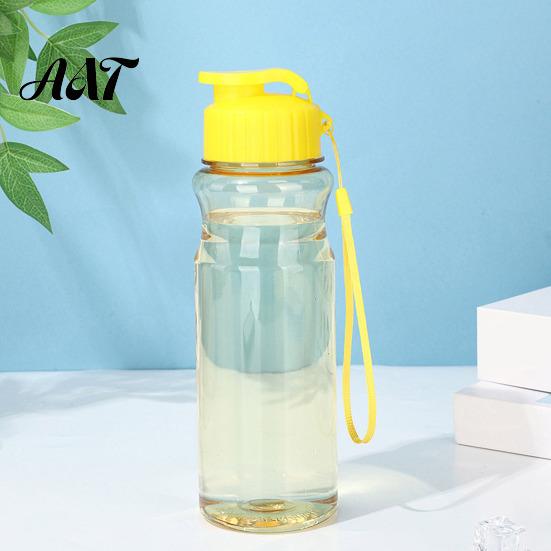 Leak Proof Sport Water Jug Sports Bottle, with Flip Lid, 550ml Capacity Leak-Proof Outdoor Cycling Hiking Flask Portable Cup, for Fitness Gym