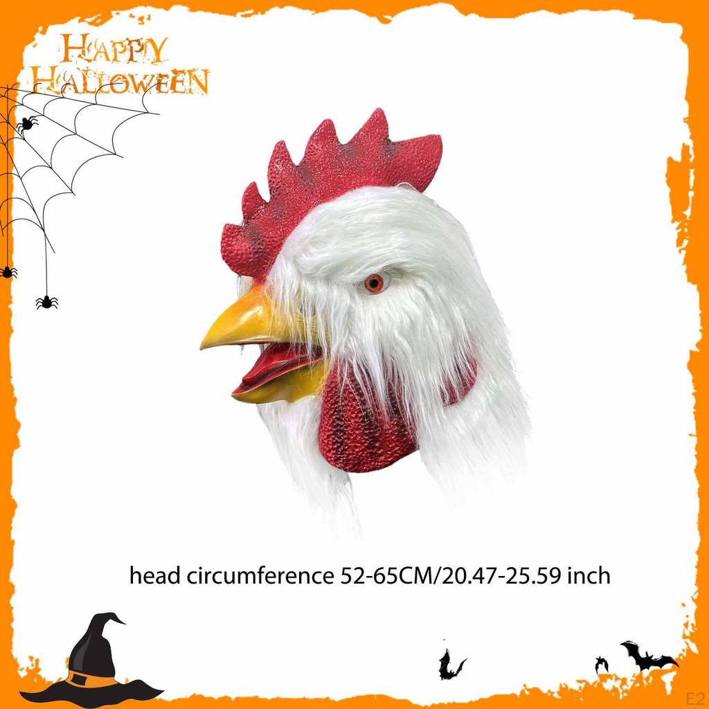 Head ,Chicken Halloween Costume for Festival Stage Shows Carnival
